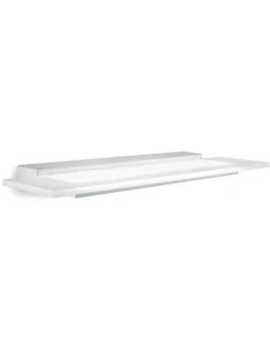 Linea light 7487 dublight aplique led 27w satinado plex